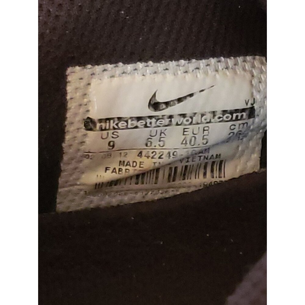 Nike Max Air Training Sneakers Womens 9 Extreme Volleyball Athletic 442249 White - Picture 12 of 12
